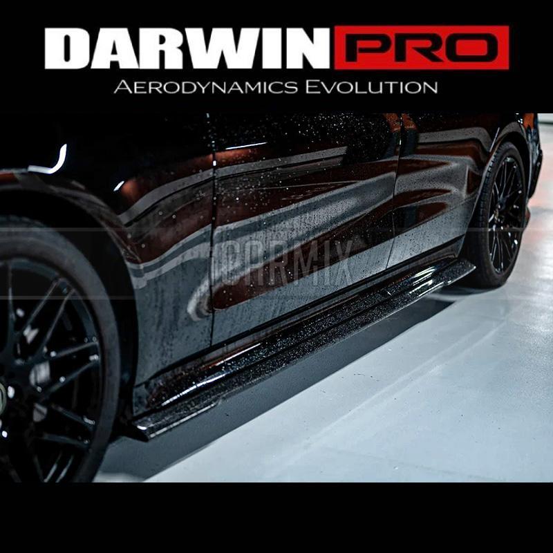 Darwinpro Dry Carbon Fibre Side Skirts Msy Style For Mercedes Benz S