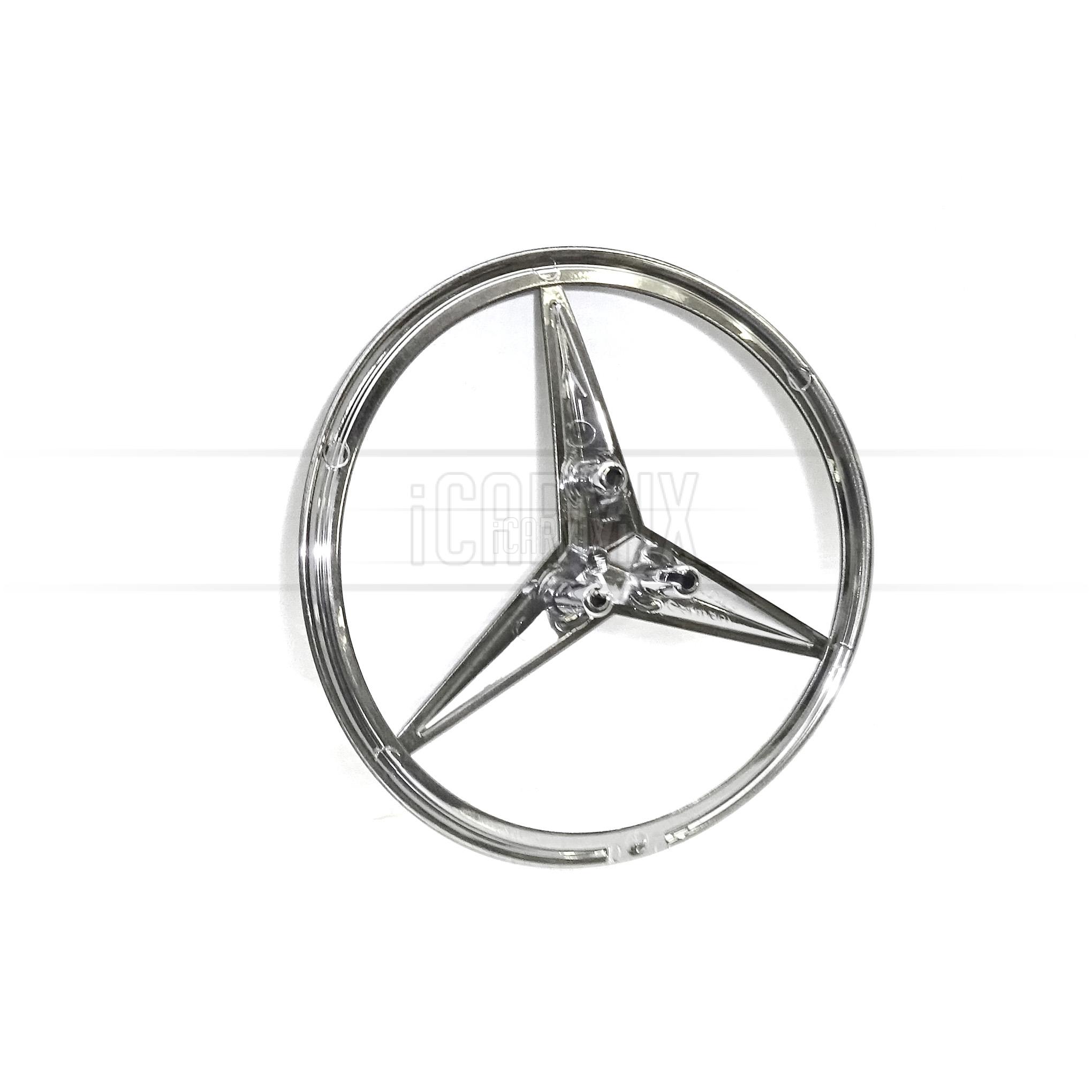 Genuine Mercedes-Benz R231 Star Logo Rear Emblem - Matte Black ...