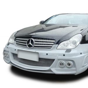 EURSPEC FRP Front Bumper Type W for Mercedes Benz CLS Class W219 - 2005-2010 (For Standard Bumper)