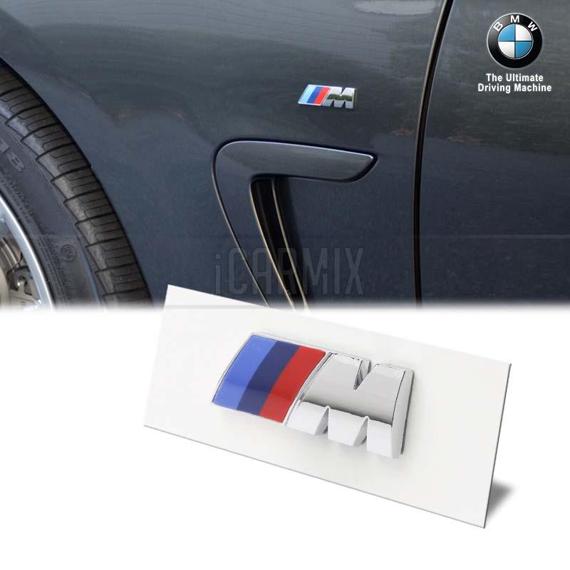 Genuine BMW Side Fender Wing Emblem Badge M ICARMIX Auto Parts Workshop Genuine BMW Side Fender Wing Emblem Badge M ICARMIX Auto Parts Workshop