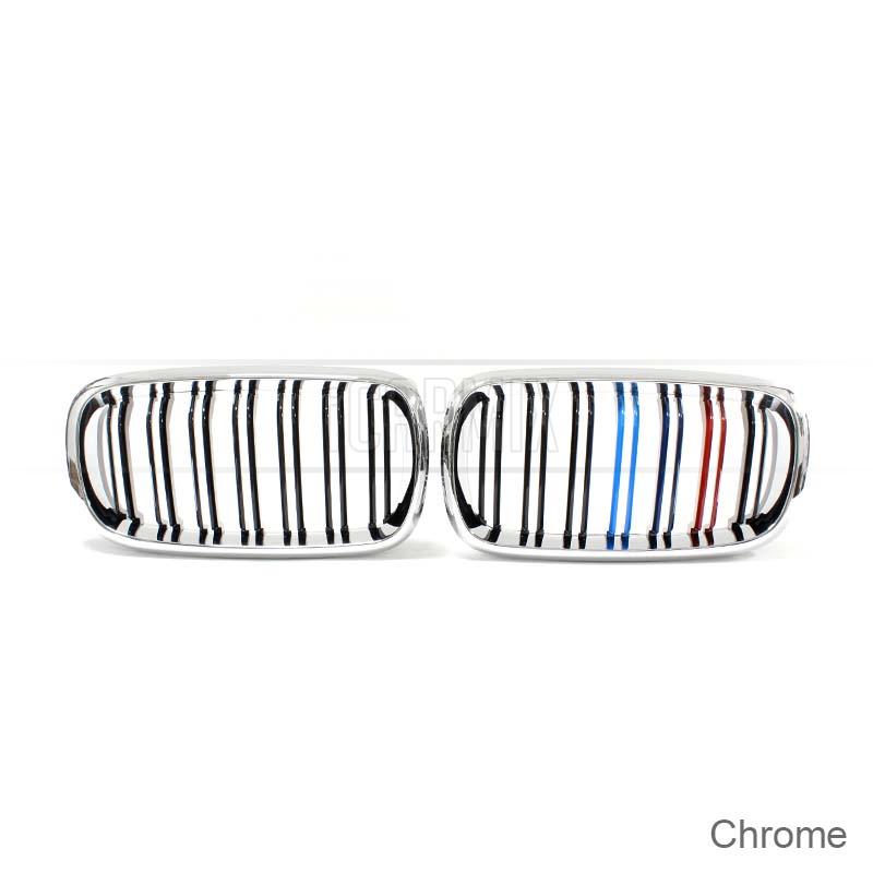 Dual Slats Tri Color - Chrome - iCARMIX Auto Parts Workshop