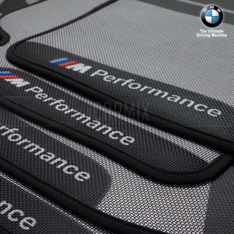 Genuine Bmw M Performance Floor Mats For Series F Rear Icarmix