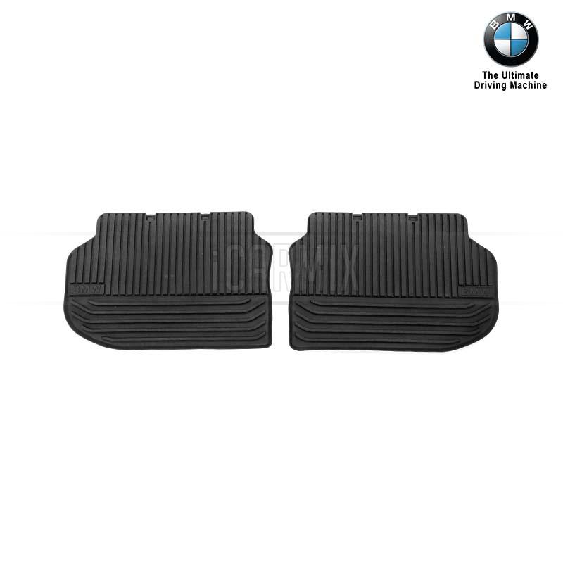 Genuine BMW All Weather Rubber Floor Mats For 5 Series F10 F11 Pre 20102013 (Rear) iCARMIX