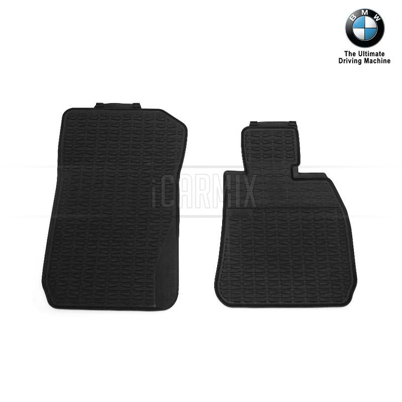 Genuine Bmw All Weather Rubber Floor Mats For X1 E84 Front Icarmix Auto Parts Workshop 7851