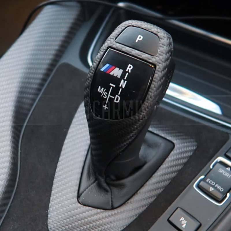 Genuine BMW M Performance Retrofit Carbon Fibre Shift Knob Cover