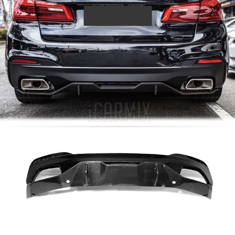 PP Rear Diffuser Type P2 W/ Carbon Fibre Under Plate For BMW 5 Series ...