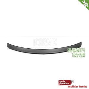 OES Matte Black Rear Spoiler For Mercedes Benz CLS Class W218 Pre & Facelift - 2011-2018