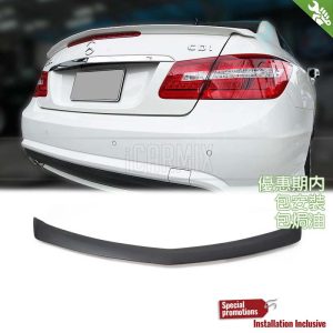 FRP Rear Spoiler Type 3 For Mercedes Benz E Class W207 C207 A207 Pre & Facelift - 2009-2016