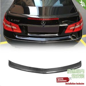 EURSPEC Carbon Fibre Rear Spoiler Type 3 For Mercedes Benz E Class W207 C207 A207 Pre & Facelift - 2009-2016