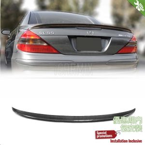 EURSPEC Carbon Fibre Rear Spoiler for Mercedes Benz SL Class R230 2001-2011