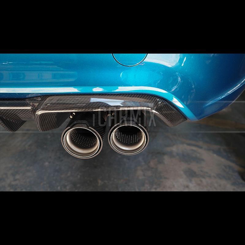 Genuine BMW M Performance Retrofit Exhaust Carbon Fibre Tips For M2 ...