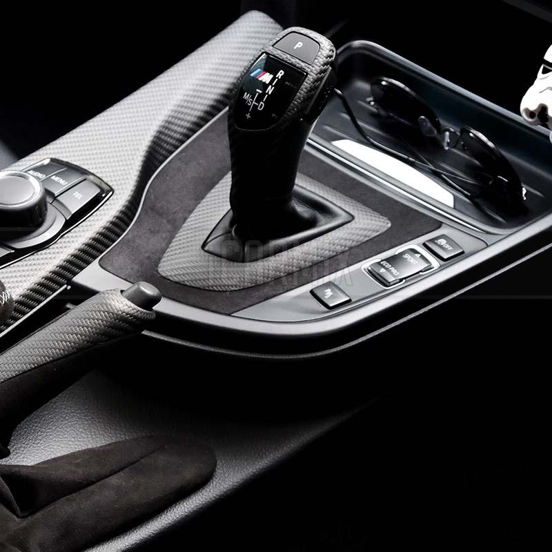 Genuine BMW M Performance Retrofit Carbon Fibre & Alcantara Replacement  Centre Gear Shift Surround Console Trim For 3 Series F30 F31 F34 GT 4  Series F32 F33 F36 GC - iCARMIX Auto Parts Workshop