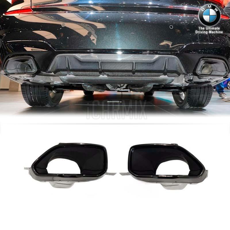 Genuine BMW Retrofit Gloss Black Square Exhaust Tip (M340i M440i) For ...