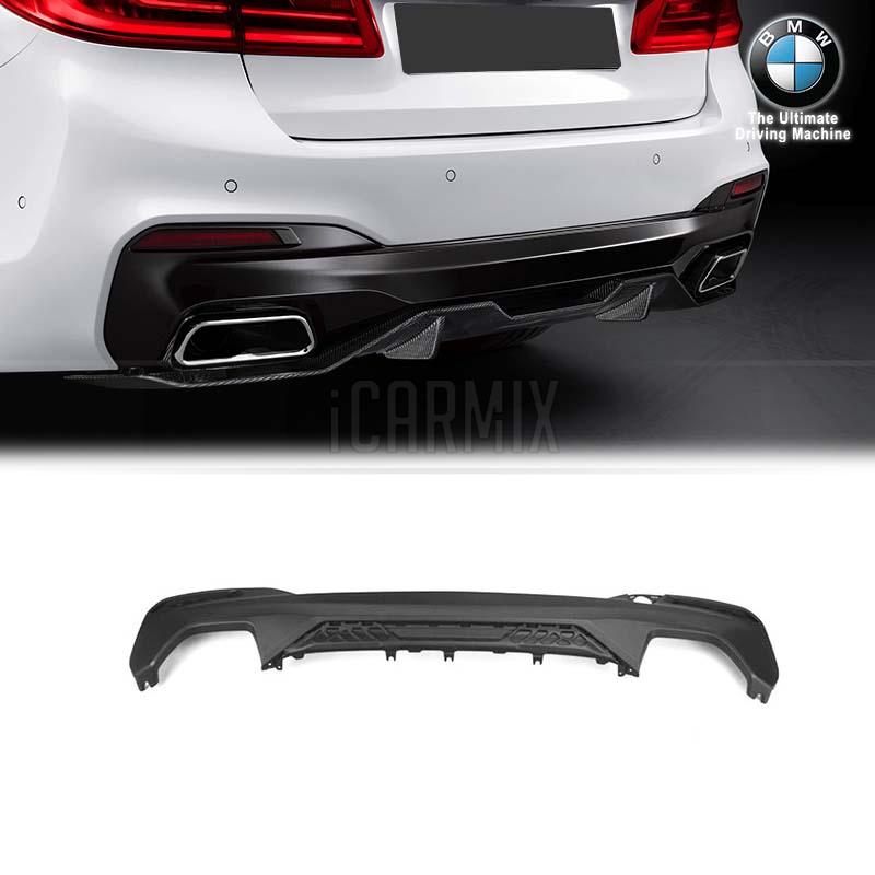 Genuine Bmw M Performance Retrofit Matte Black Rear Diffuser Upper