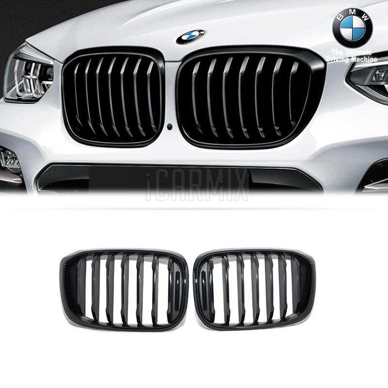 Genuine BMW Gloss Black Front Radiator Grille M Performance Retrofit ...