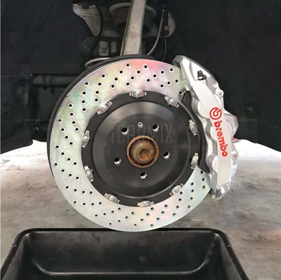 Brembo GT Series Cross Drilled 2-piece Rotor 6 Pot W/365mm Front