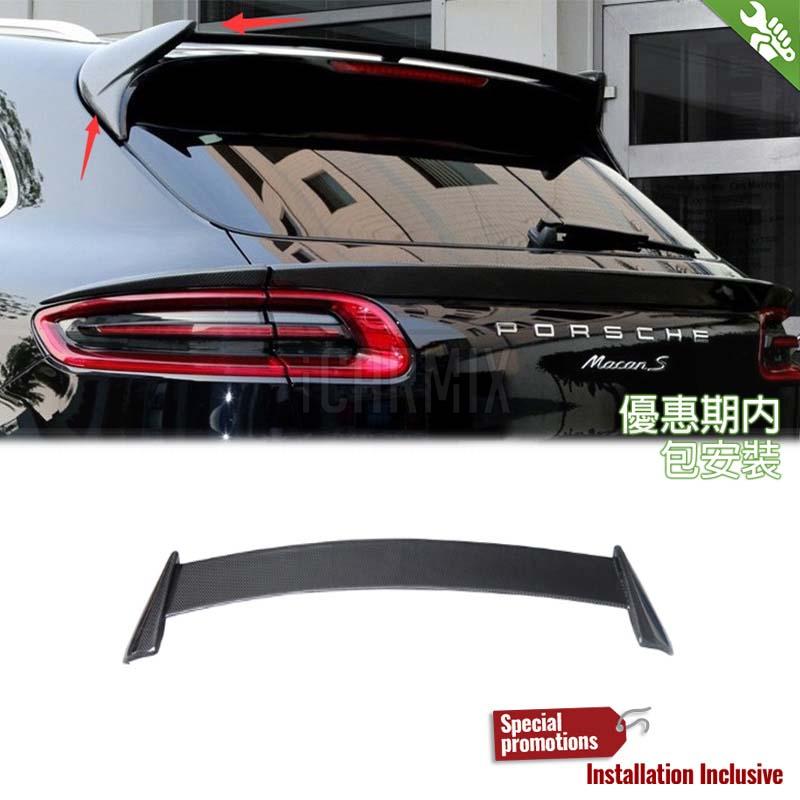 Eurspec Carbon Fibre Rear Roof Spoiler Type 1 For Porsche Macan 2014