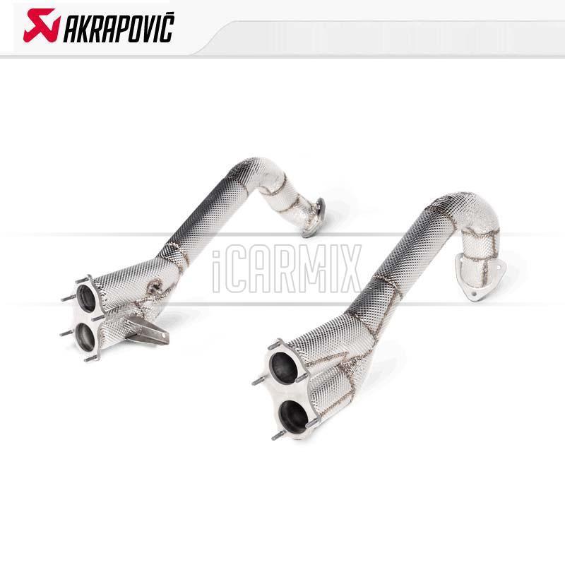 Akrapovic 2020+ Porsche Cayman GT4 (718) Tail Pipe Set (Titanium)