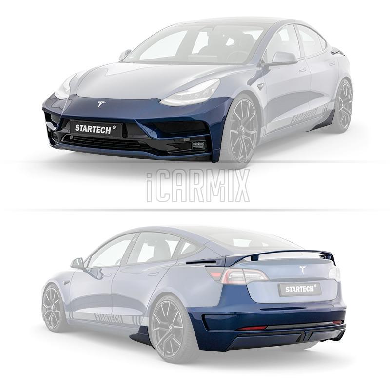 2020 tesla model 3 wide body kit