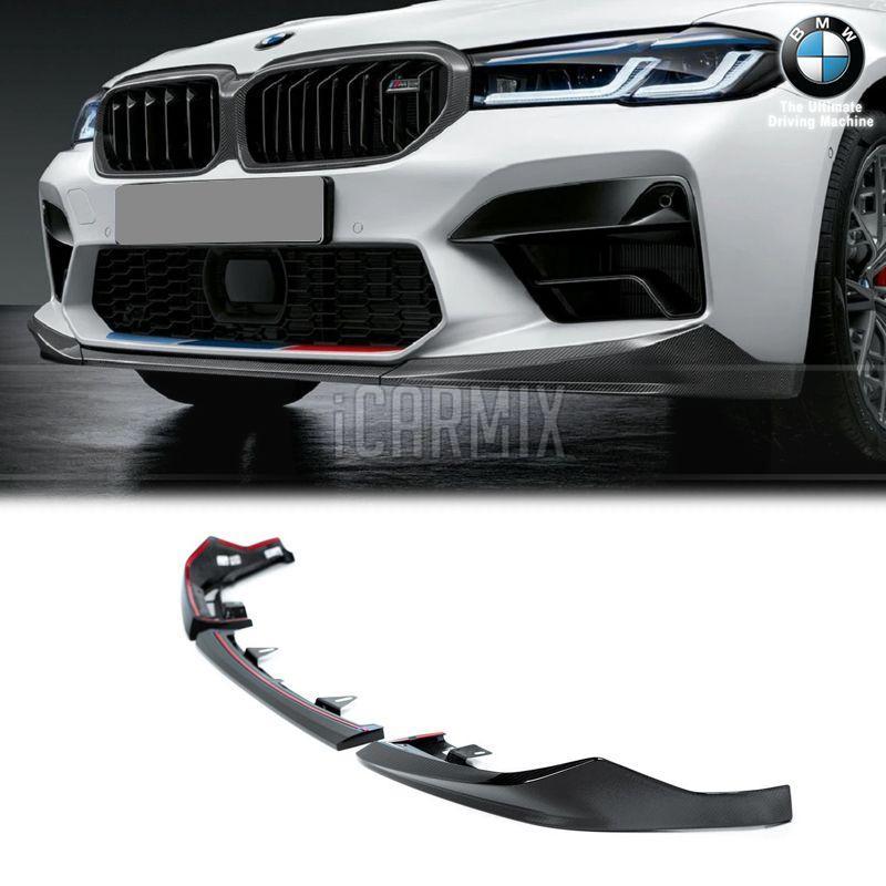 Genuine Bmw M Performance Retrofit Carbon Fibre Front Lip For 5 Series