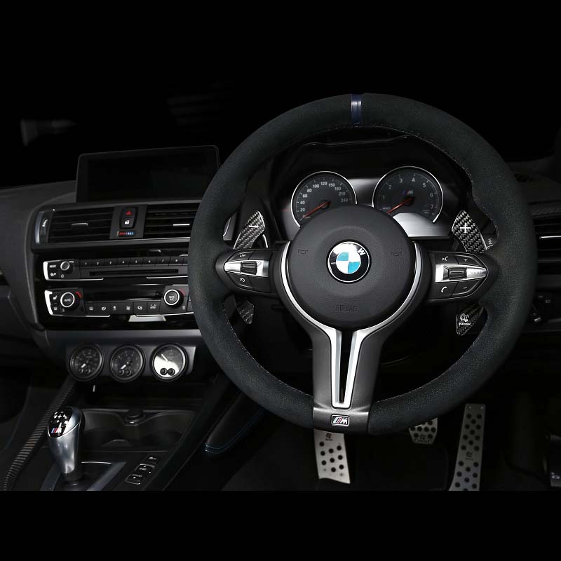 3D Design BMW M Steering Wheel Carbon Firbre Shift Paddle For F87