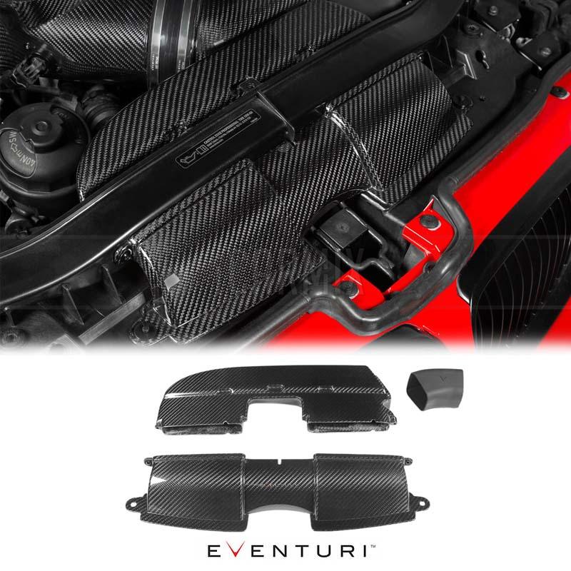 BMW E90, E92 & E93 M3 Eventuri Gloss Carbon Fiber Duct Set