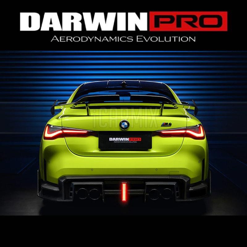 DarwinPro Carbon Fibre Rear Diffuser And Exhaust Tips BKSS Style For ...