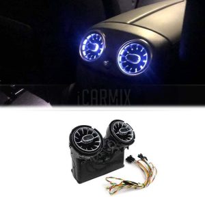 Interior Rear Seat Air Conditioner Ambient Light Vent For E CLASS W213 - 2016-2023 (Compatible With The Original Ambient Light System)