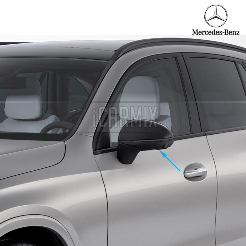 Genuine Mercedes Benz Retrofit Night Package Black Mirror Caps For