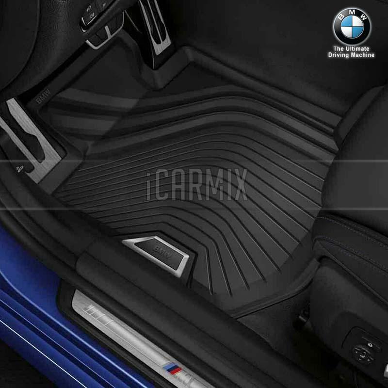 Genuine BMW All Weather Rubber Floor Mats For G42 G87 M2 (Front) RHD