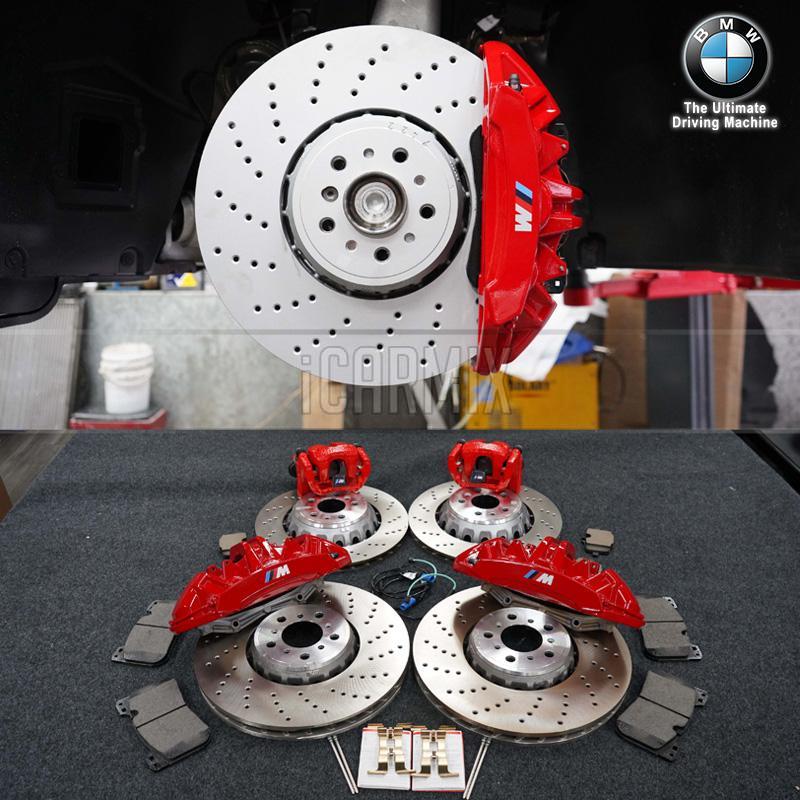 Genuine Bmw M Performance Front Pot Brake Kit With Mm Drilled