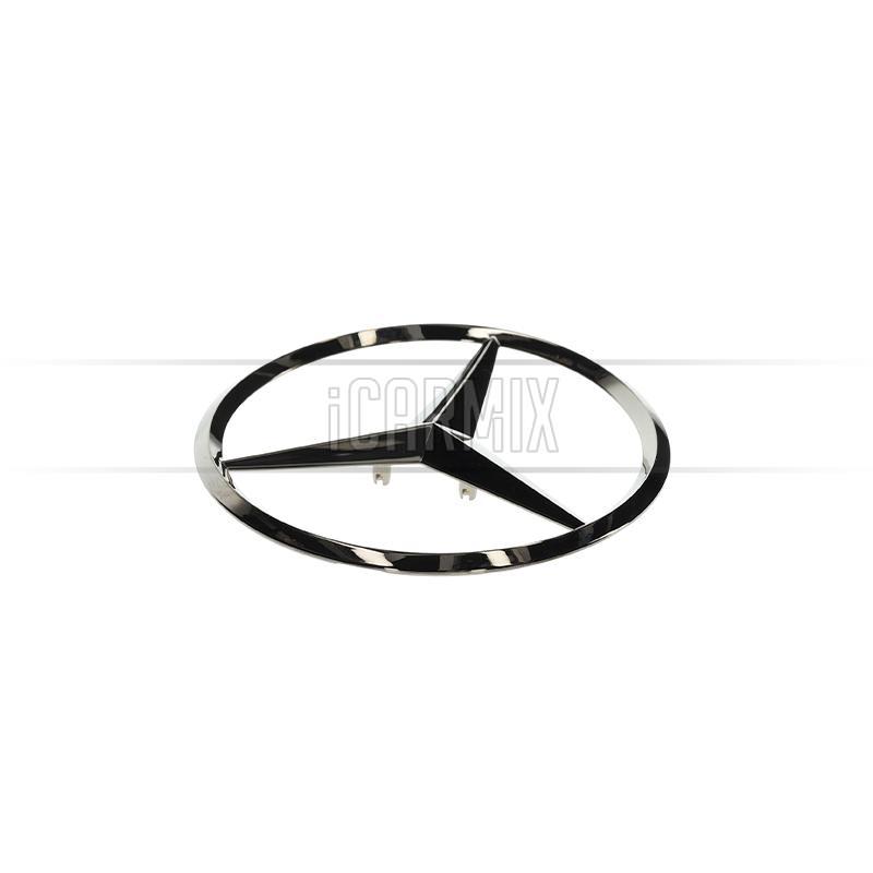 GLC Coupe C253 Gloss Black Star Trunk Emblem Mercedes GLC 45 Rear Logo