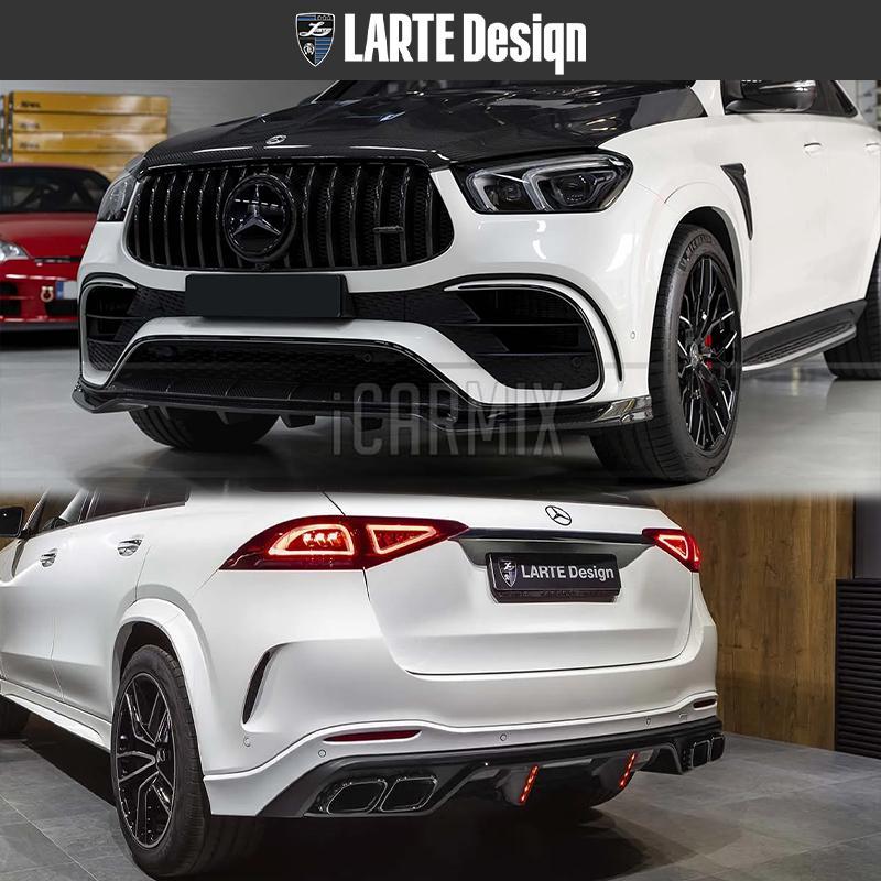 Larte Design Gloss Black Carbon Fibre Body Kit Type 1 For Mercedes Benz Gle Class V167 Gle63 9765