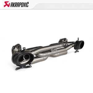 Akrapovic Exhaust Slip-On Race Line (Titanium) For Porsche 911 Carrera /S/4/4S/GTS/Cabriolet (992.1) -2019-2023