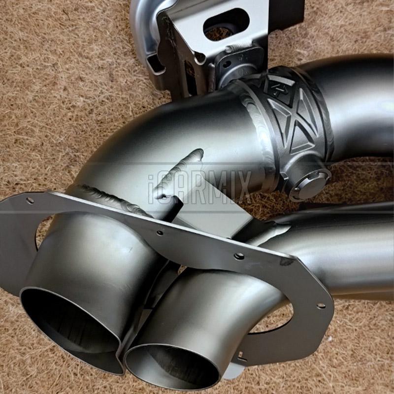 Akrapovic Exhaust Slip-On Race Line (Titanium) For Porsche 911