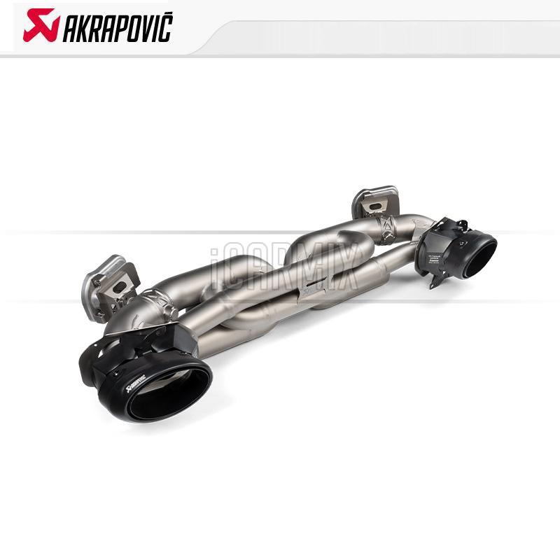 Akrapovic Exhaust Slip-On Race Line (Titanium) For Porsche 911