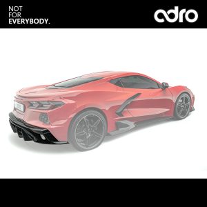 ADRO Carbon Fibre Rear Diffuser For Chevrolet Corvette (C8) -2020---