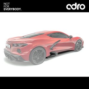ADRO Carbon Fibre Side Skirts For Chevrolet Corvette (C8) -2020---