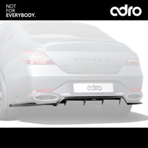 ADRO Carbon Fibre Rear Diffuser For Genesis G70 Facelift 3.3T – 2022-2023