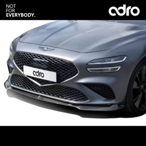 ADRO Carbon Fibre Front Lip For Genesis G70 Facelift 2.0T/2.0T Sport/3.3T - 2022-2023