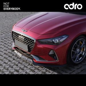 ADRO Carbon Fibre Front Lip V2 Style For Genesis G70 2.0T/2.0T Sport/3.3T/3.3T Design/3.3T Dynamic