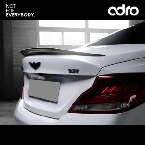 ADRO Carbon Fibre Rear Spoiler V1 Style For Genesis G70 2.0T/2.0T Sport/3.3T/3.3T Design/3.3T Dynamic