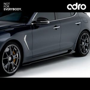 ADRO Carbon Fibre Side Skirts V3 Style For Genesis G70 2.0T/2.0T Sport/3.3T/3.3T Design/3.3T Dynamic