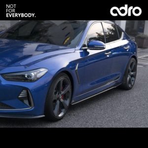 ADRO Carbon Fibre Side Skirts V2 Style For Genesis G70 2.0T/2.0T Sport/3.3T/3.3T Design/3.3T Dynamic