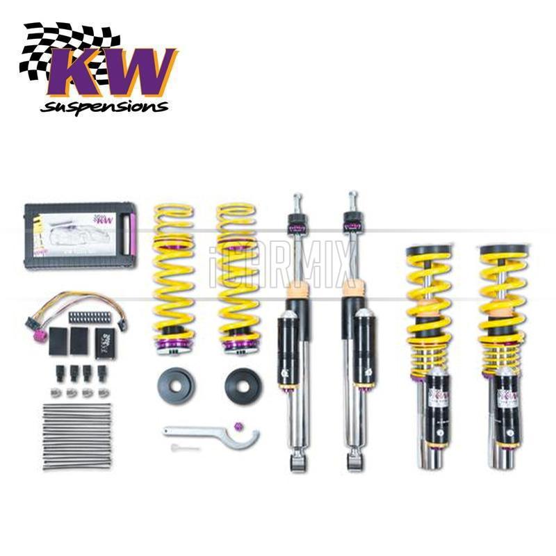 KW Suspensions KW V4 Coilover Kit Bundle - Audi RS6 Avant (F2); Audi RS7  (F2); with DRC main image 1