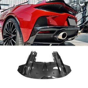ERS Dry Carbon Fibre Rear Diffuser SN Style For Mclaren GT - 2020-2023