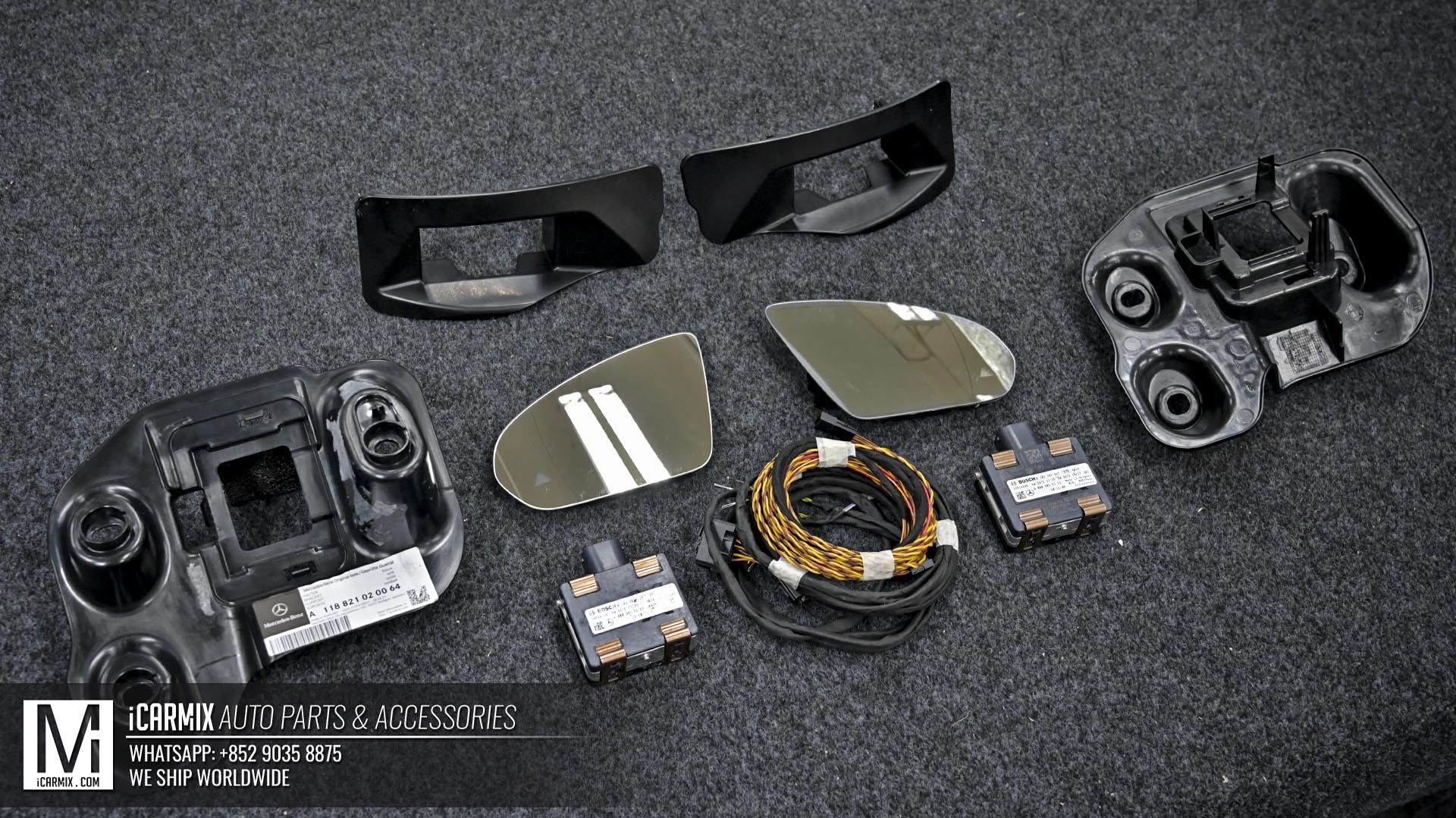 C118 Black - genuine blind spot assist_17