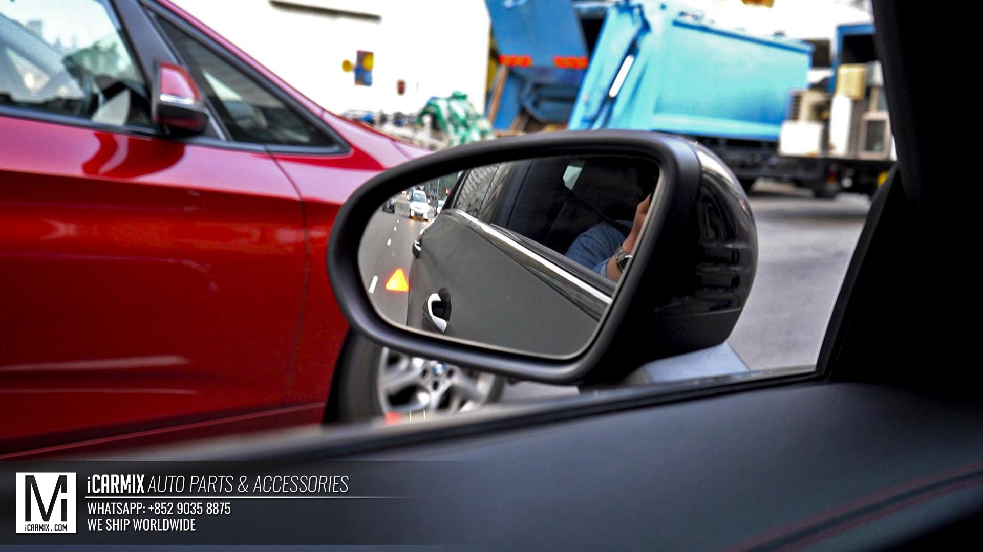 C118 Black - genuine blind spot assist_25