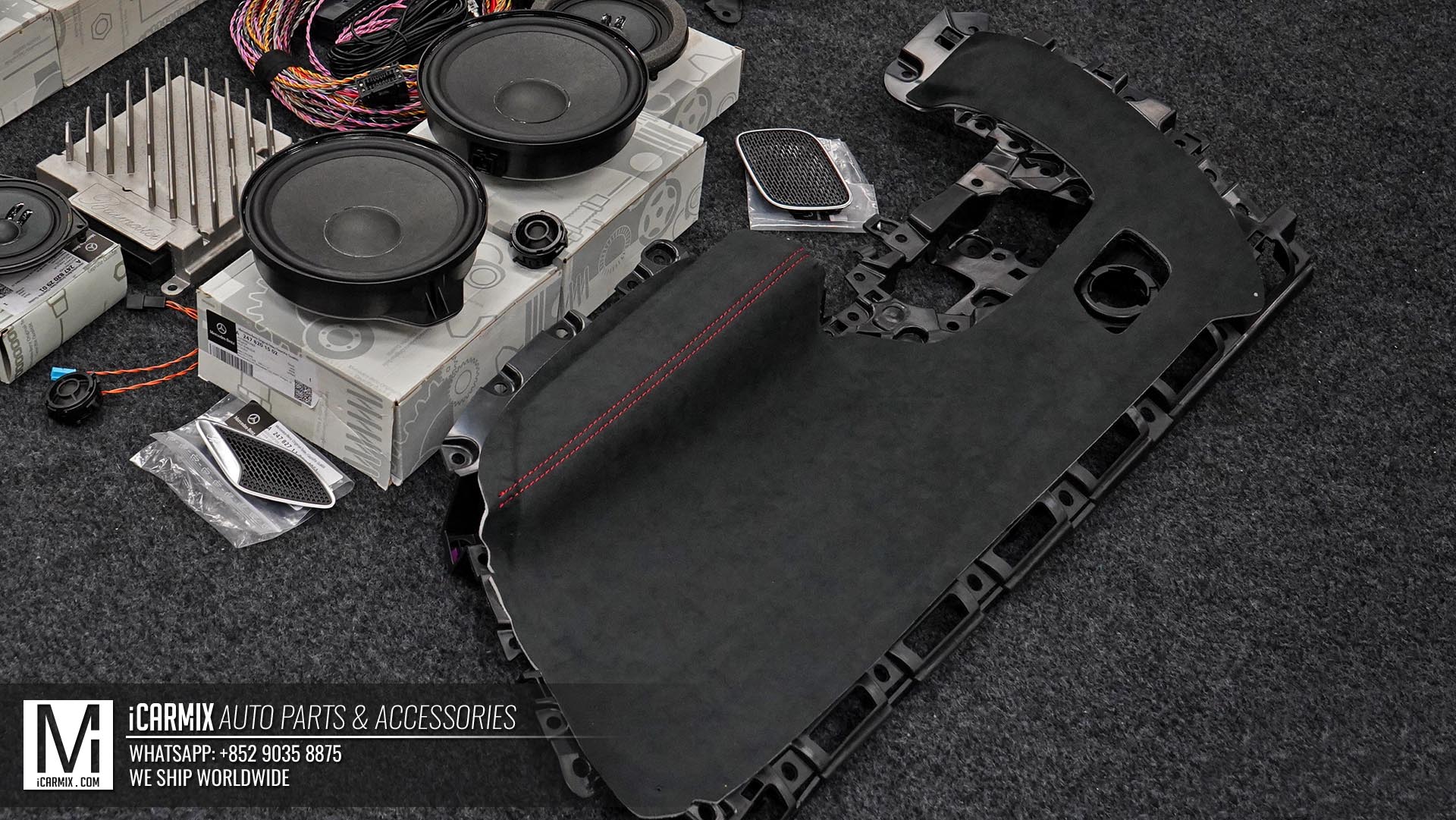 Mercedes Benz X253 Grey - genuine Burmester surround sound system_07