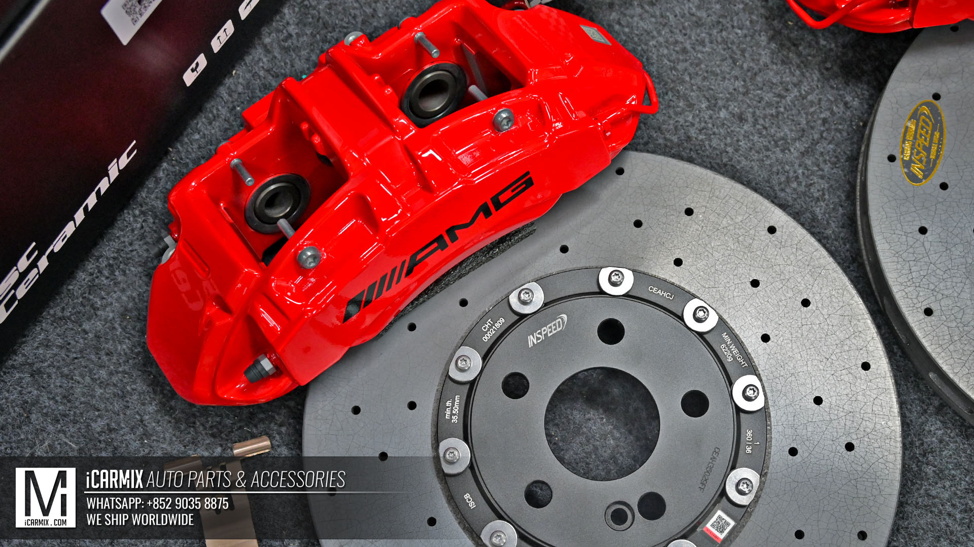 glb35 genuine amg performance brake with inspeed carbon ceramic brake_02